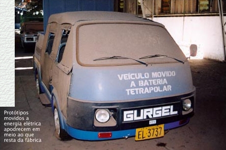 Protótipo movido a energia elétrica