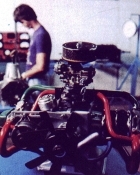 O motor: dois cilindros contrapostos.